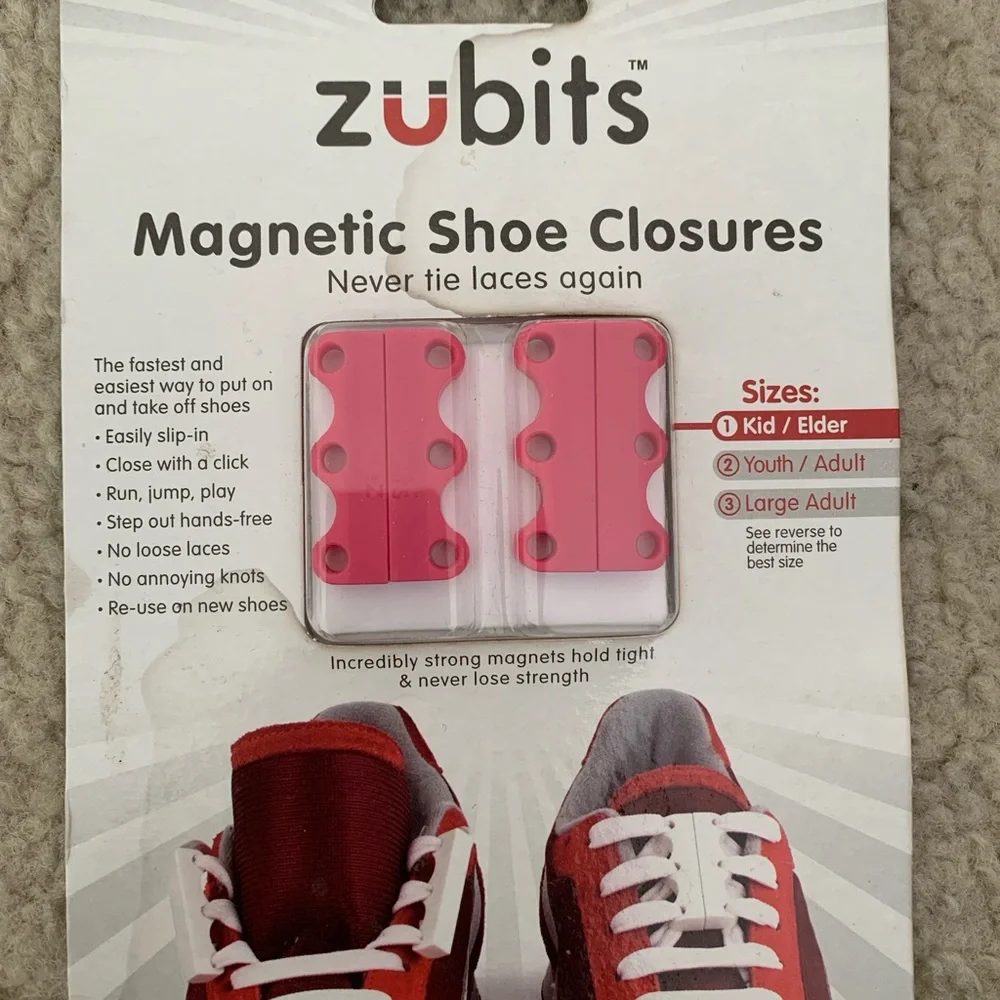 Zubits Magnetic Shoe Closures - Picture 1 of 2